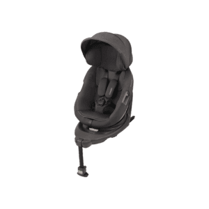 Combi THE S ISOFIX car seat in black.