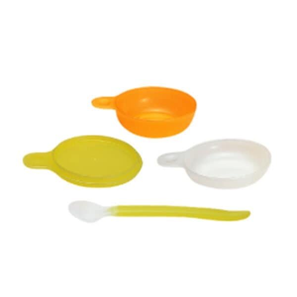 BABY LABEL COMPACT COOKING SET WITH SPOON