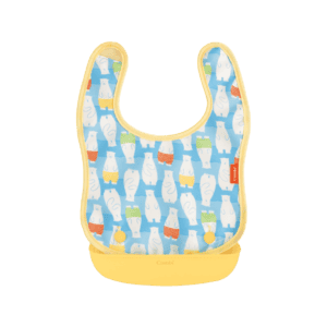 Combi Easy Clean Handy Apron (Arctic Bear) in blue.