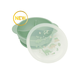 COMBI SILICON DIVIDED SUCTION BOWL + LID